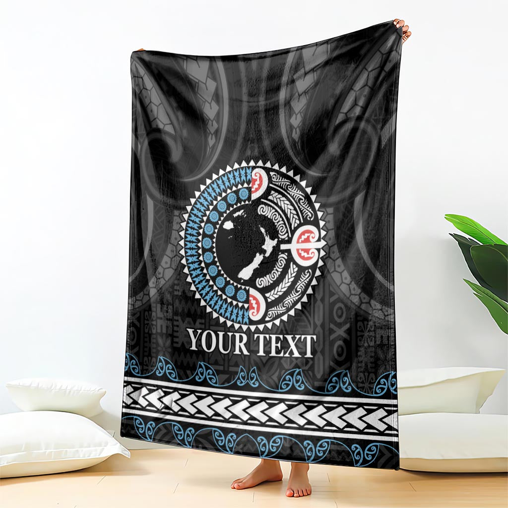 Custom Fiji and New Zealand Blanket Maori Fern Mix Tapa Tribal Unique LT9 - Polynesian Pride