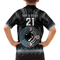 Custom Fiji and New Zealand Family Matching Summer Maxi Dress and Hawaiian Shirt Maori Fern Mix Tapa Tribal Unique LT9 - Polynesian Pride