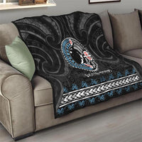 Custom Fiji and New Zealand Quilt Maori Fern Mix Tapa Tribal Unique LT9 - Polynesian Pride