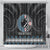 Custom Fiji and New Zealand Shower Curtain Maori Fern Mix Tapa Tribal Unique