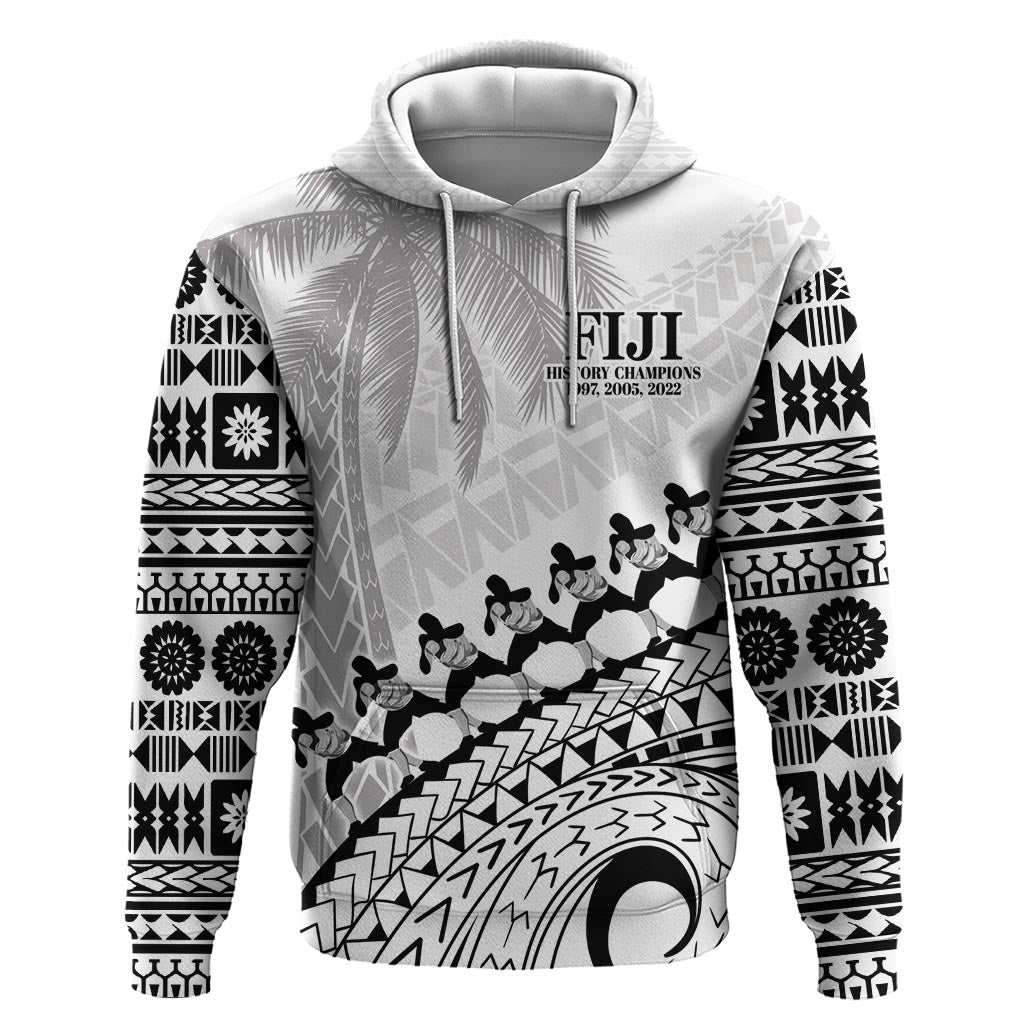 Custom Fiji Rugby Cibi Dance Hoodie Create History World Cup Sevens