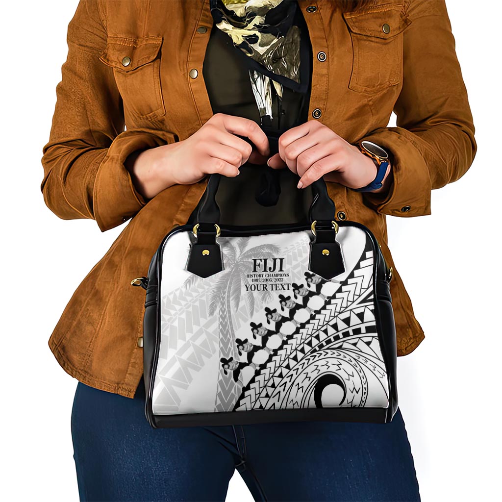 Custom Fiji Rugby Cibi Dance Shoulder Handbag Create History World Cup Sevens