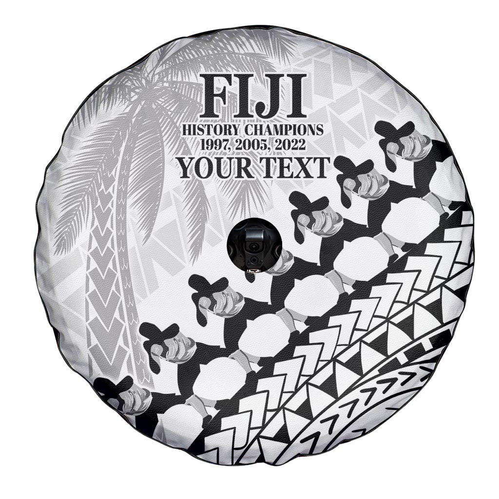 Custom Fiji Rugby Cibi Dance Spare Tire Cover Create History World Cup Sevens