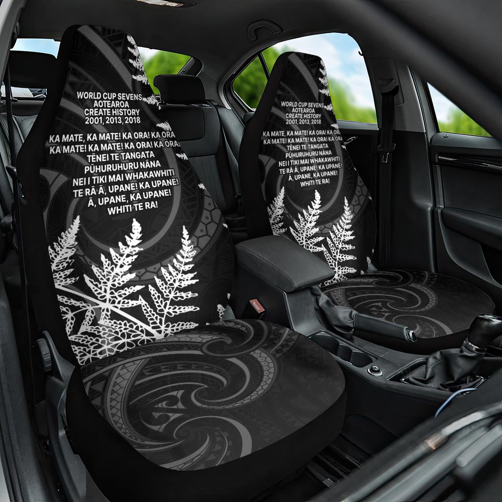 New Zealand Black Fern 7s Car Seat Cover History World Cup Sevens