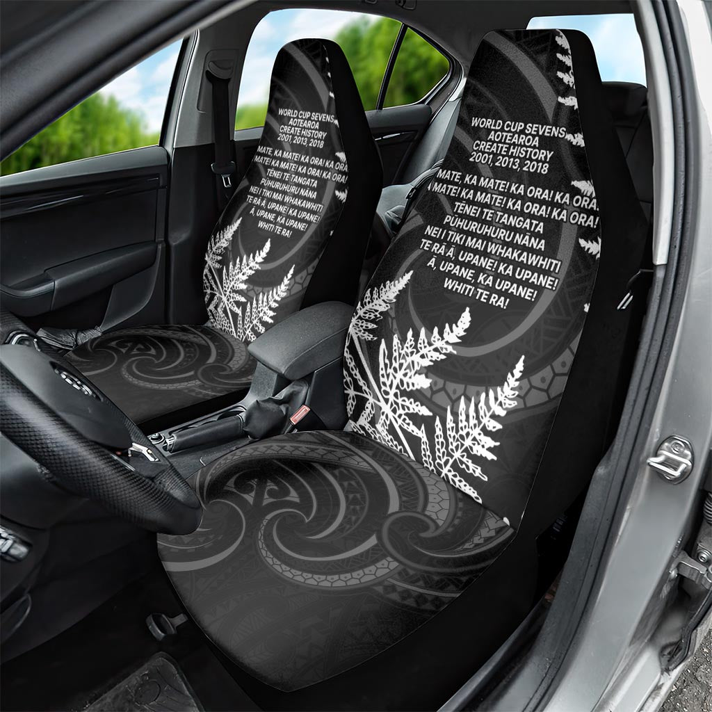 New Zealand Black Fern 7s Car Seat Cover History World Cup Sevens