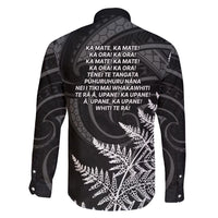 New Zealand Black Fern 7s Family Matching Long Sleeve Bodycon Dress and Hawaiian Shirt History World Cup Sevens LT9 - Polynesian Pride