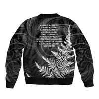 New Zealand Black Fern 7s Sleeve Zip Bomber Jacket History World Cup Sevens