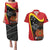 Personalised Papua Niugini Tok Pisin Wik Couples Matching Puletasi and Hawaiian Shirt