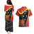 Personalised Papua Niugini Tok Pisin Wik Couples Matching Puletasi and Hawaiian Shirt