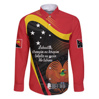 Personalised Papua Niugini Tok Pisin Wik Family Matching Long Sleeve Bodycon Dress and Hawaiian Shirt