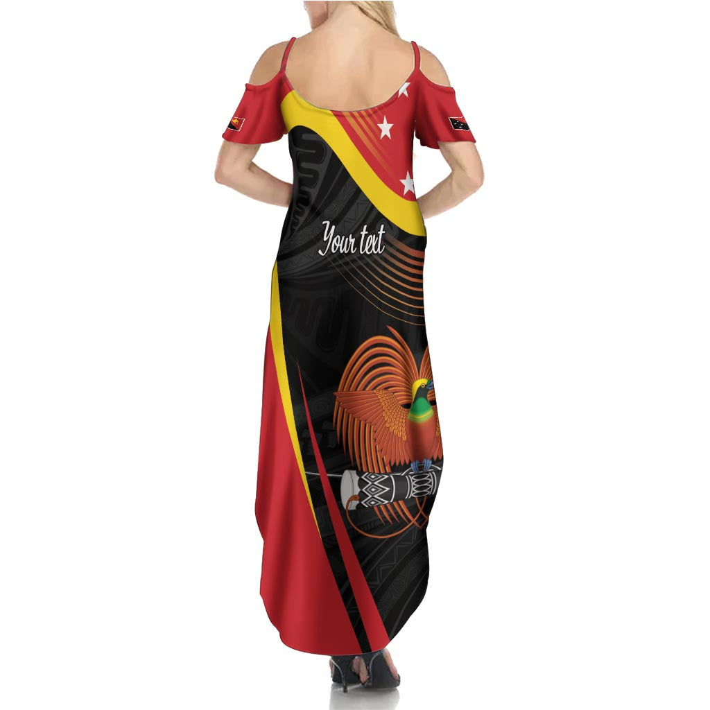 Personalised Papua Niugini Tok Pisin Wik Family Matching Summer Maxi Dress and Hawaiian Shirt LT9 - Polynesian Pride