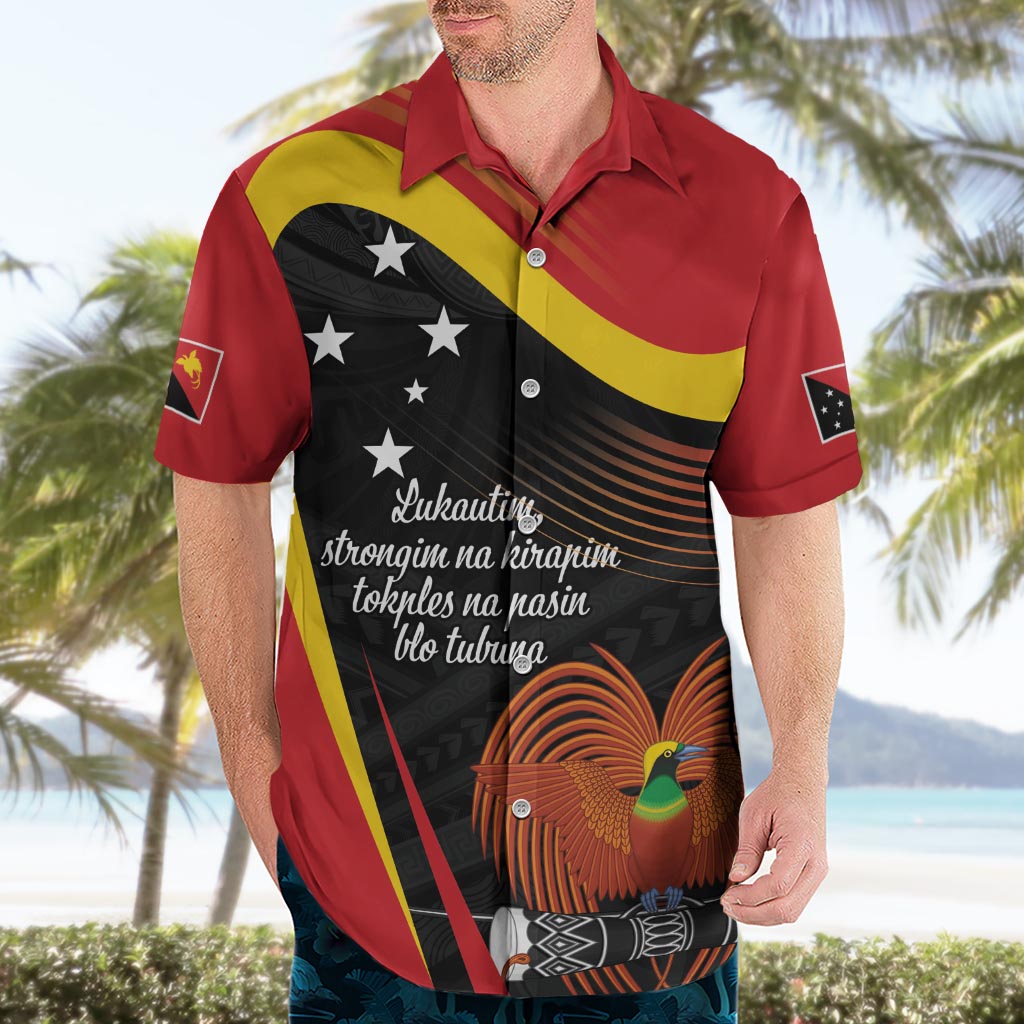 Personalised Papua Niugini Tok Pisin Wik Hawaiian Shirt