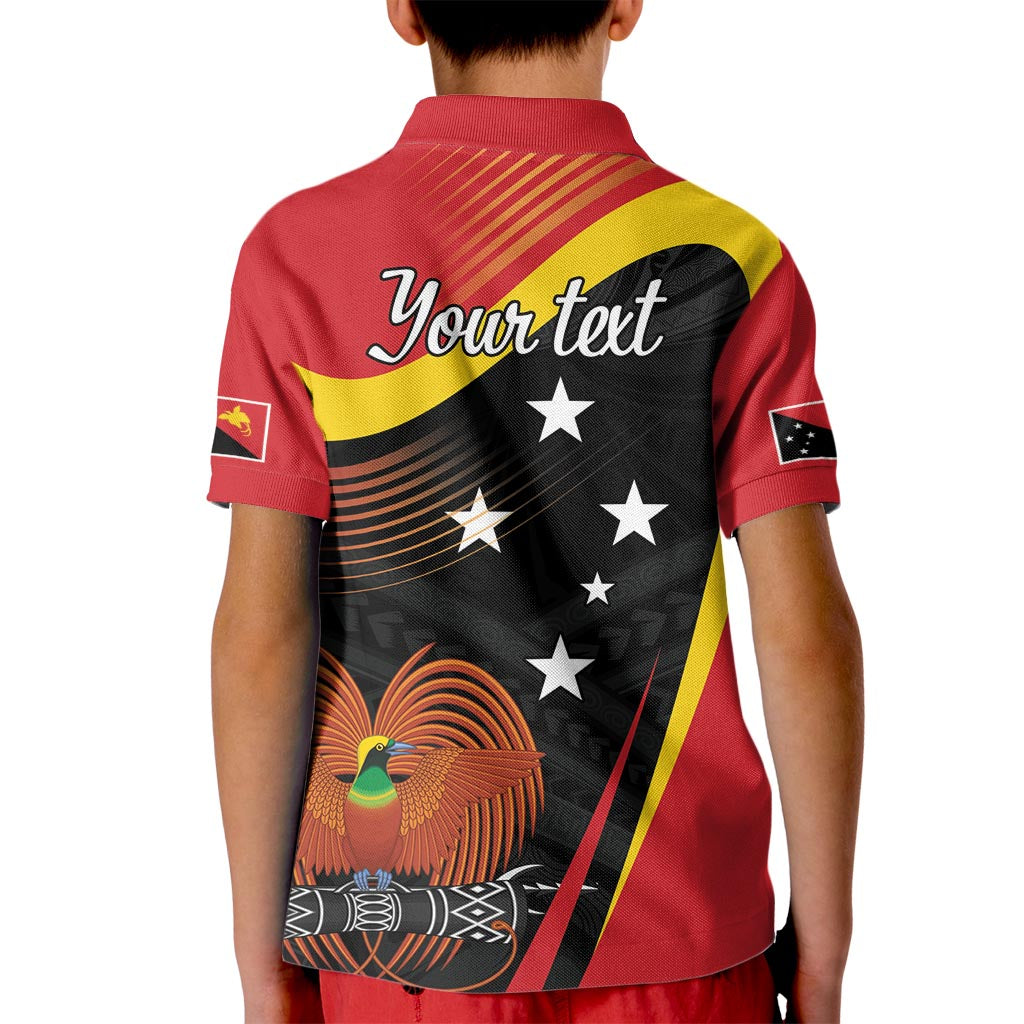 Personalised Papua Niugini Tok Pisin Wik Kid Polo Shirt