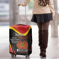 Personalised Papua Niugini Tok Pisin Wik Luggage Cover LT9 - Polynesian Pride
