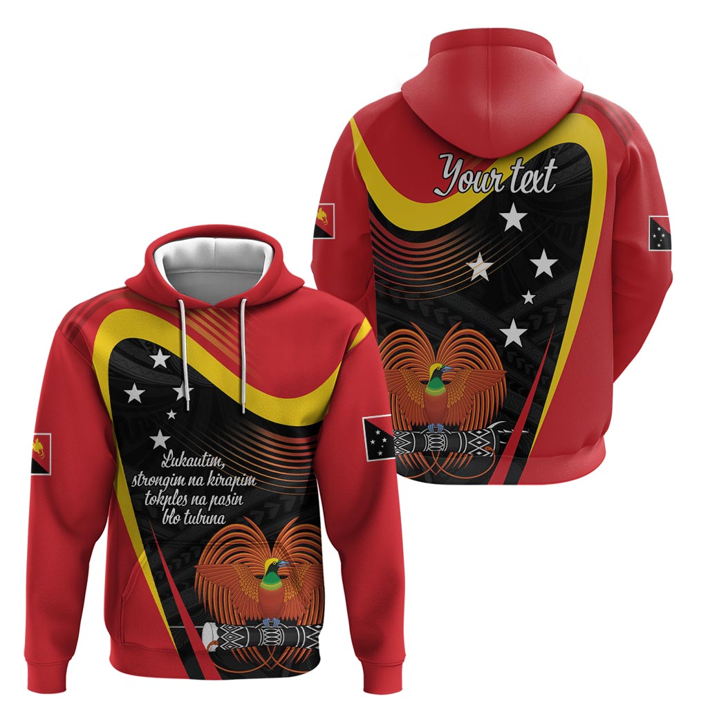 Personalised Papua Niugini Tok Pisin Wik Zip Hoodie LT9 - Polynesian Pride