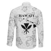 Hawaii Lei Kamehameha Family Matching Tank Maxi Dress and Hawaiian Shirt Ke'oke'o Seamless Pattern Hibiscus Flower LT9 - Polynesian Pride
