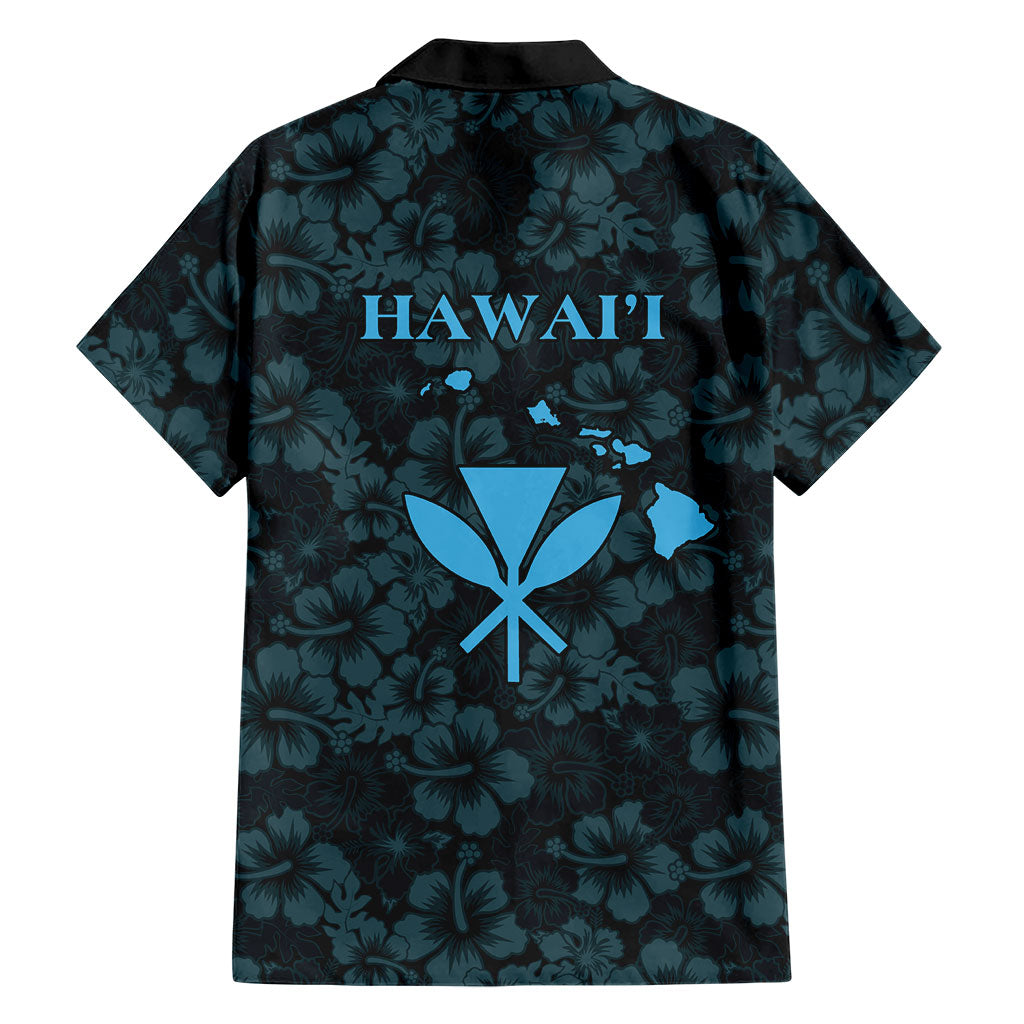 Hawaii Lei Kamehameha Family Matching Off Shoulder Maxi Dress and Hawaiian Shirt Uliuli Seamless Pattern Hibiscus Flower