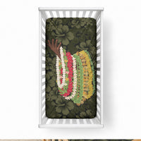 Hawaii Lei Kamehameha Baby Bed Cover Melemele Seamless Pattern Hibiscus Flower LT9 28 × 52 in Yellow - Polynesian Pride