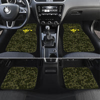 Hawaii Lei Kamehameha Car Mats Melemele Seamless Pattern Hibiscus Flower