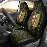 Hawaii Lei Kamehameha Car Seat Cover Melemele Seamless Pattern Hibiscus Flower LT9 - Polynesian Pride