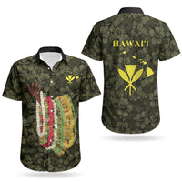 Hawaii Lei Kamehameha Couples Matching Puletasi and Hawaiian Shirt Melemele Seamless Pattern Hibiscus Flower LT9 - Polynesian Pride