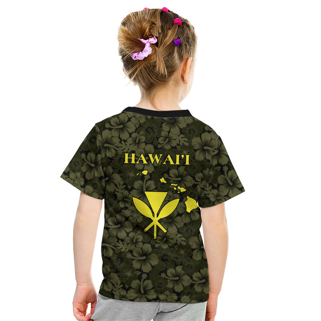 Hawaii Lei Kamehameha Kid T Shirt Melemele Seamless Pattern Hibiscus Flower