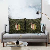 Hawaii Lei Kamehameha Pillow Cover Melemele Seamless Pattern Hibiscus Flower