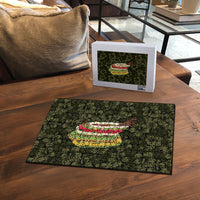 Hawaii Lei Kamehameha Puzzle Melemele Seamless Pattern Hibiscus Flower