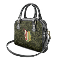 Hawaii Lei Kamehameha Shoulder Handbag Melemele Seamless Pattern Hibiscus Flower LT9 - Polynesian Pride