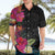 Hafa Adai Guam Hawaiian Shirt Tropical Flowers Colorful Vibes