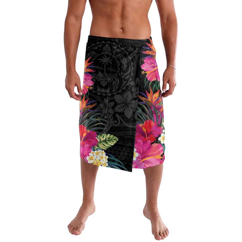 Hafa Adai Guam Lavalava Tropical Flowers Colorful Vibes