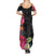 Hafa Adai Guam Summer Maxi Dress Tropical Flowers Colorful Vibes