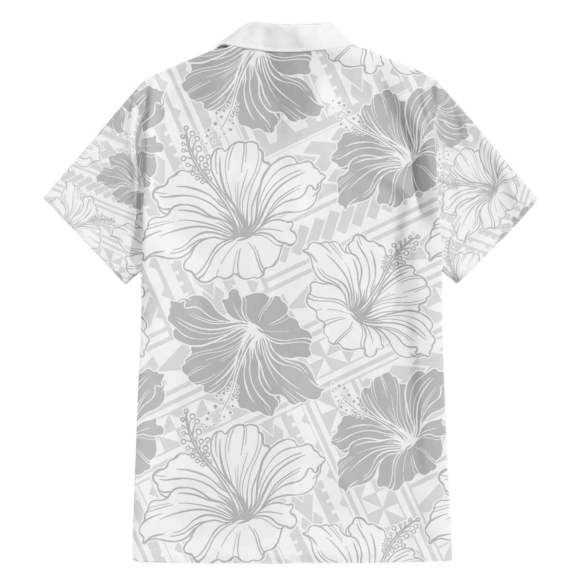 Samoa Lotu Tamaiti Family Matching Off Shoulder Short Dress and Hawaiian Shirt White Sun Day Beauty Hibiscus Ver01