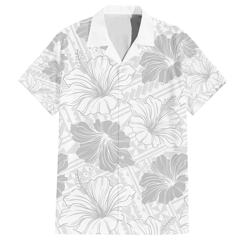 Samoa Lotu Tamaiti Hawaiian Shirt White Sun Day Beauty Hibiscus Ver01