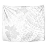 Samoa Lotu Tamaiti Tapestry White Sun Day Beauty Hibiscus Ver02