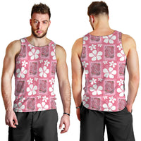 Give Cancer The Boot Pink Cowgirl Men Tank Top Western Aloha Hibiscus Paniolo Heritage Floral LT9 - Polynesian Pride