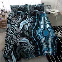 Polynesia Dashiki Bedding Set Polynesia and Africa Traditional Special Together Blue LT9 - Polynesian Pride