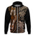 Polynesia Dashiki Hoodie Polynesia and Africa Traditional Special Together Gold LT9 - Polynesian Pride