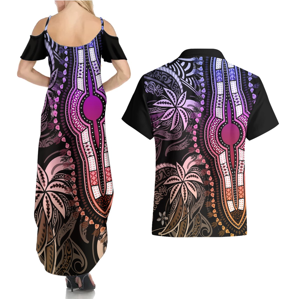 polynesia-dashiki-couples-matching-summer-maxi-dress-and-hawaiian-shirt-polynesia-and-africa-traditional-special-together-pastel