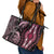 Polynesia Dashiki Leather Tote Bag Polynesia and Africa Traditional Special Together Pink LT9 - Polynesian Pride