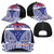 Personalised Toa Samoa Rugby Spirit Mesh Trucker Cap Blue Samoan Tribal Pattern - Polynesian Pride