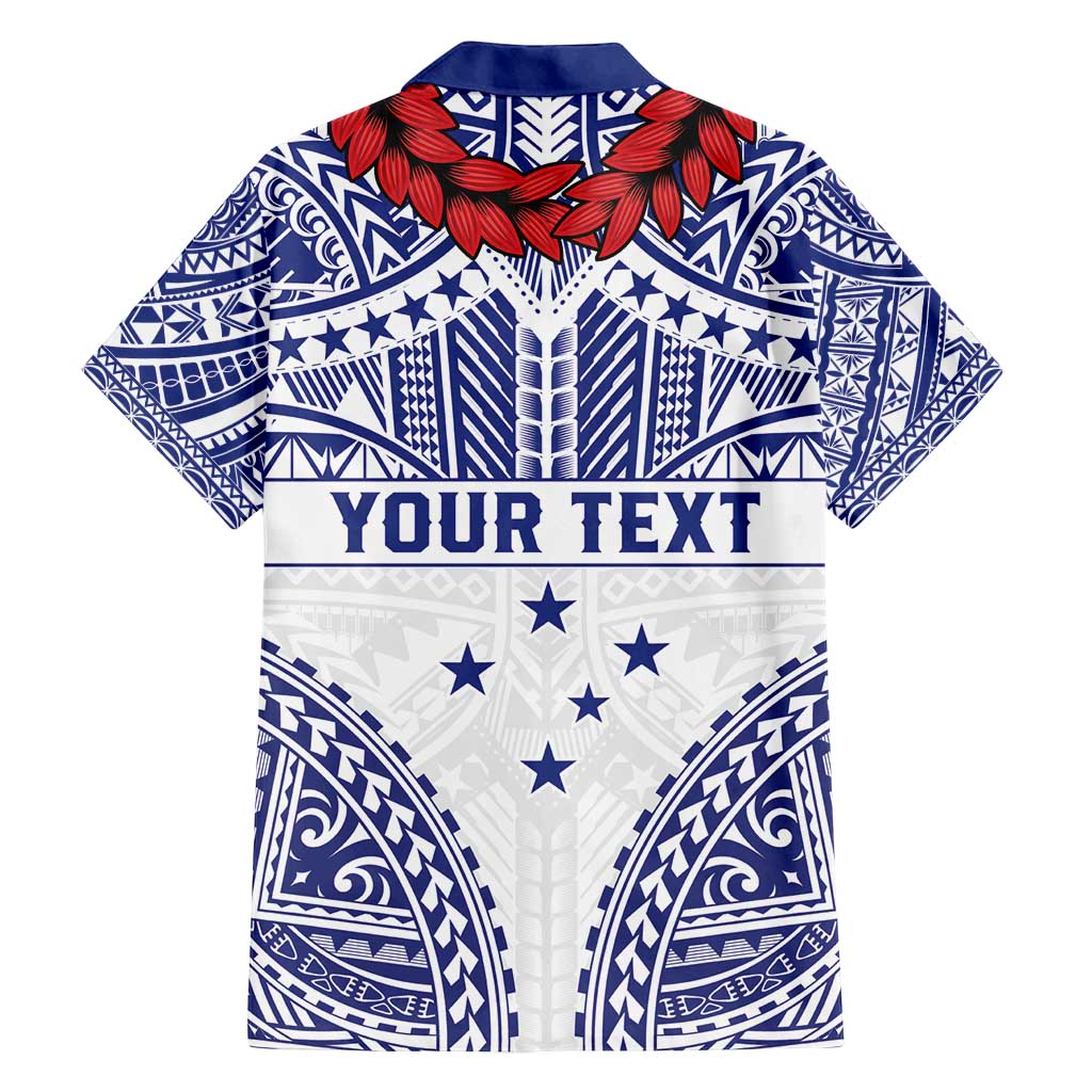Personalised Toa Samoa Rugby Spirit Family Matching Long Sleeve Bodycon Dress and Hawaiian Shirt White Samoan Tribal Pattern - Polynesian Pride
