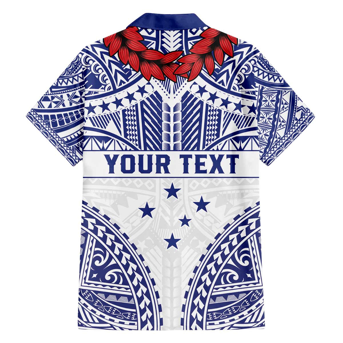 Personalised Toa Samoa Rugby Spirit Family Matching Off The Shoulder Long Sleeve Dress and Hawaiian Shirt White Samoan Tribal Pattern - Polynesian Pride