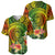 Polynesia Baseball Jersey Pasifika Tribal with Tropical Flowers LT9 - Polynesian Pride