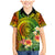 Polynesia Family Matching Mermaid Dress and Hawaiian Shirt Pasifika Tribal with Tropical Flowers LT9 Son's Shirt Reggae - Polynesian Pride