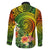 Polynesia Family Matching Puletasi Dress and Hawaiian Shirt Pasifika Tribal with Tropical Flowers LT9 - Polynesian Pride