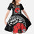 ANZAC Day Aotearoa Silver Fern Maori Personalised Family Matching Long Sleeve Bodycon Dress and Hawaiian Shirt