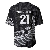 New Zealand Indigenous-Maori Rugby Custom Baseball Jersey
