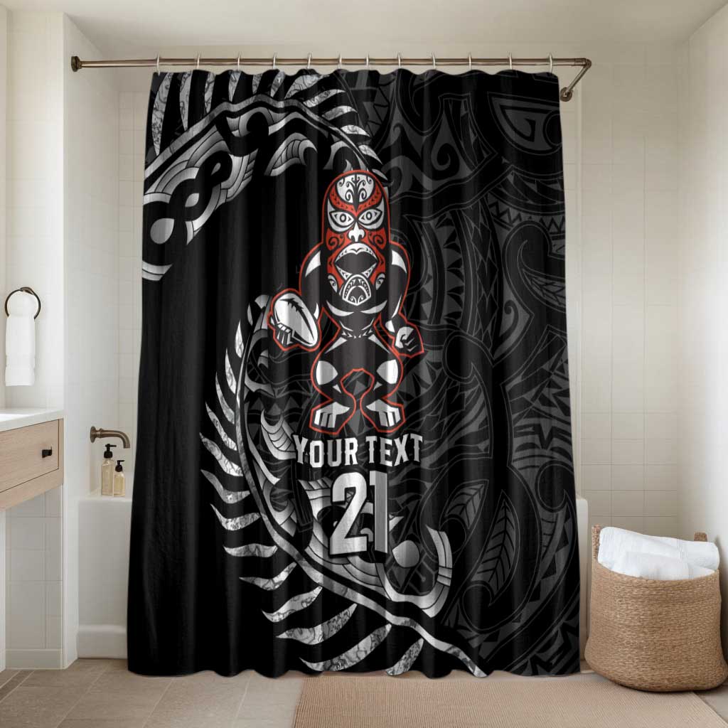 New Zealand Indigenous-Maori Rugby Custom Bathroom Set - Polynesian Pride