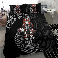 New Zealand Indigenous-Maori Rugby Custom Bedding Set